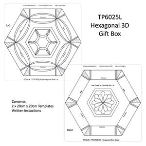 Hexagonal 3D Gift Box