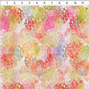 Jason Yenter Garden Of Dreams II Collection Hydrangea Rainbow Fabric 0.5m