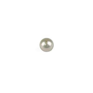 White South Sea Cultured Baroque Pearl, Approx 8-10mm - 1pc