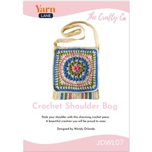 The Crafty Co. Crochet Shoulder Bag Pattern