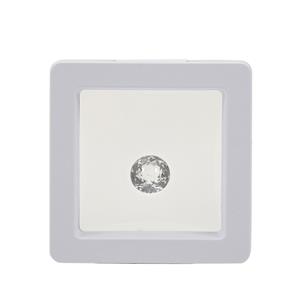 5.30cts White Topaz Round Crown of light Approx 10mm (N)