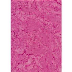Kingfisher Pink Batik Fabric 0.5m