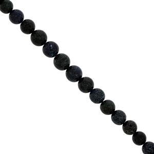 32cts Black Matrix Opal Graduated Smooth Round Approx 4 to 7mm, 15cm Strand