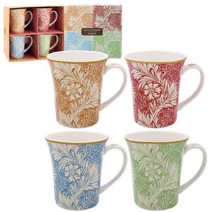 William Morris Meadow Mugs Set of 4