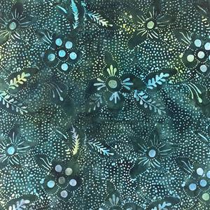 Artisan Bali Batiks Green Fabric 0.5m