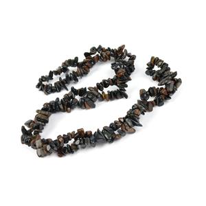 280cts Yellow-Blue Tiger Eye Small Nuggets Approx 7x2-12x6mm, 84cm