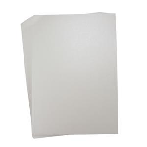 Whisper Grey Pearlescent Solid Core Paper - 120gsm - 50 Sheets 