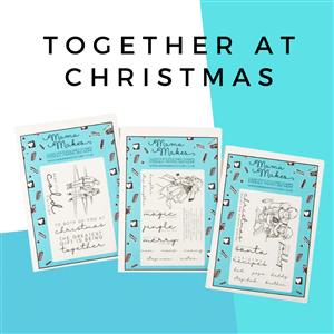 Mama Makes - Together at Christmas - Shopping A5 Stamp Set