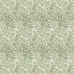 William Morris Willow Bough Sage Panama Fabric 0.5m