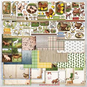 Down on the Farm Cardmaking kit and Forever Code