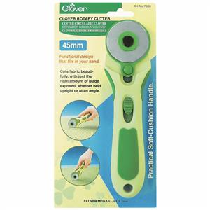 Clover 45mm Soft Touch Cushion Handle Rotary Cutter