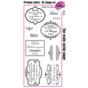 Janie's Originals - Perfume Labels - DL Stamp Set