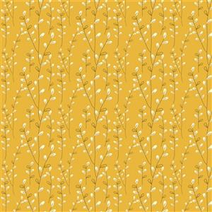 Sandy Gervais Adel in Autumn Gold Heather Fabric 0.5m