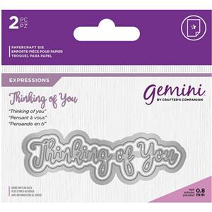 Gemini Die - Expressions - Thinking of You - 2PC