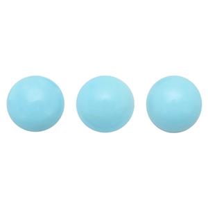 0.6cts Sleeping Beauty Turquoise 4x4mm Round Pack of 3 (I)