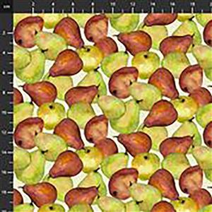 Harvest Whisper Pears Fabric 0.5m