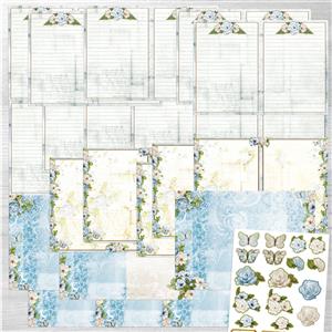 Create and Cherish Memory/Note Book with Forever Code - Roses