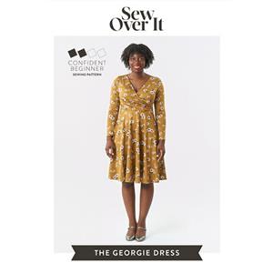 Sew Over It Georgie Dress Sewing Paper Pattern- Size 18-30