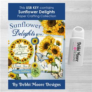 Sunflower Delights USB Key