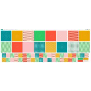 Cara Ackerman's Sashiko Quilt panel - Multicolour