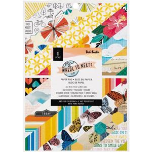 Vicki Boutin -  Where To Next 6x8  Designer Papers, 36 Sheets, Double Sided
