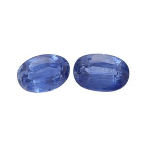 0.85cts Nilamani 6x4mm Oval Pack of 2 (N)