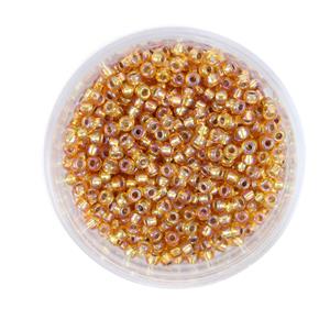 Miyuki Silver Lined Dark Gold AB Seed Beads 8/0 (22GM/TB)