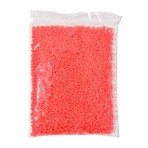 3mm Orange Seed Beads, 100g Bag 