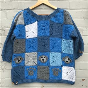 Adventures in Crafting Pet Lover The Hobbyist Crochet Jumper/Cushion or Blanket Kit