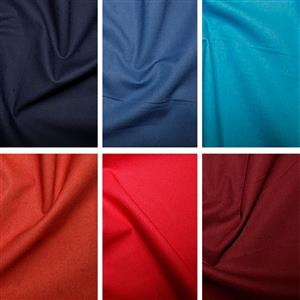 Blues and Reds Tonal FQ's (6pcs)