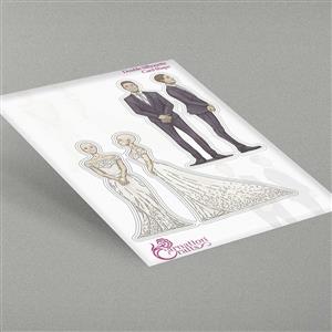 Carnation Crafts Double Silhouette Card Shape Die Set