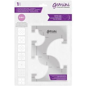 Gemini - Quilting Pattern Guide - Clamshells - 1PC