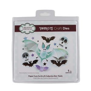 NEW Creative Expressions Paper Cuts Cut & Lift Collection Bat-Tastic Craft Die