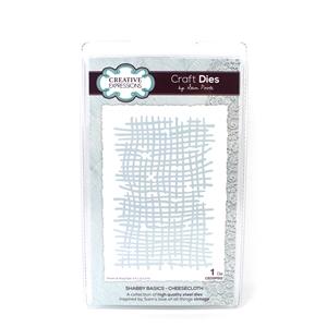 Creative Expressions Sam Poole Shabby Basics Cheesecloth Craft Die