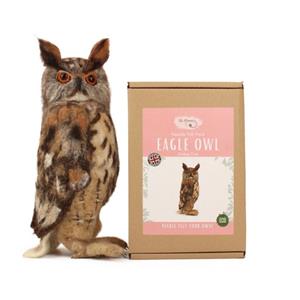 Exclusive : The Makerss Eagle Owl Needle Felt Pack with tools. Save 10%