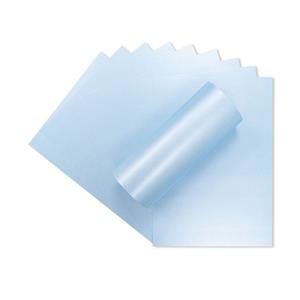 Crafters Companion Centura Pearl Single Colour A4 10 Sheet Pack - Baby Blue