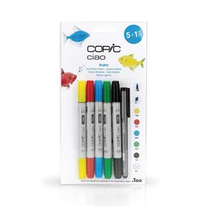 Ciao 5+1 Set Brights - Pens