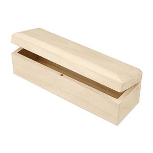 Oblong Box Wood, Oblong Box 20x6x6cm 1pc