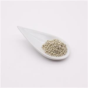 Miyuki Duracoat Galvanised Silver Seed Beads 8/0 (10GM)