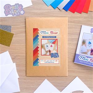 Card Making Kit - Mini Boat | Beginner Iris Folding Card Kit 
