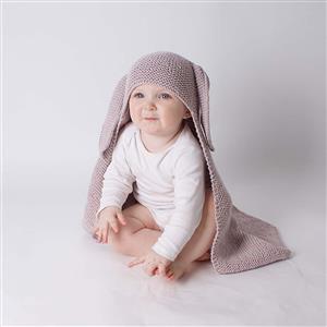 Wool Couture Mink Mabel Baby Blanket Knitting Kit