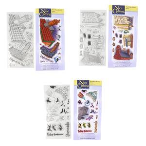 Nice Crafting RoofTop Bundle, 3 Stamp Sets