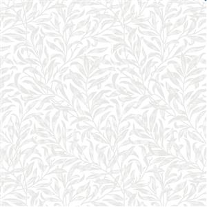 William Morris V&A Willow Bough White Extra Wide Backing Fabric 0.5m (274cm wide)