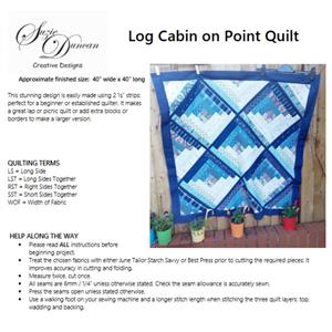 Suzie Duncan's Log Cabin Quilt Instructions