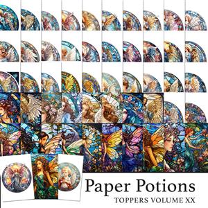 The Crafty Witches Paper Potions Vol XX Digital Download - Angels and Fairies