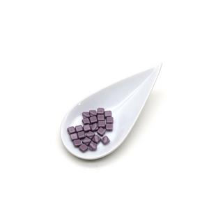 Czeck Silky Beads- Opaque Violet, 6mm (25pcs)