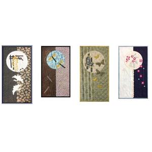 Village Fabrics Japanese Wall Hanging contains 4 Patterns