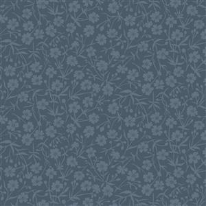 Liberty August Meadow Slate Grey Fabric 0.5m