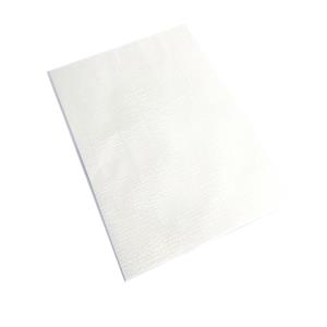 A4 WHITE  TEXTURED LAID TRANSLUCENT VELLUM 160gsm    x  18 SHEETS