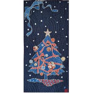 Noren Japanese Christmas Tree Panel 0.5m